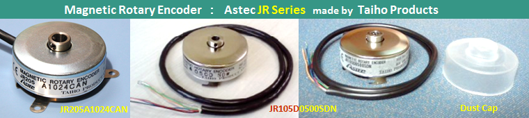 Magnetic Rotary Encoder, Astec 'JR55D 0500 SDN' is repleced by 'JR105D 0500 SDN' for Burny Kaliburn